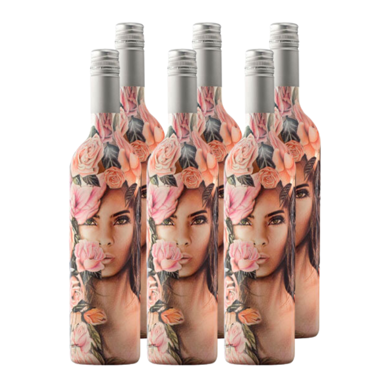 Vino La Piu Belle Rose VIK 750cc x6